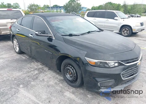 2016 Chevrolet Malibu Lt из США, поврежденный, VIN 1G1ZE5ST9GF188305